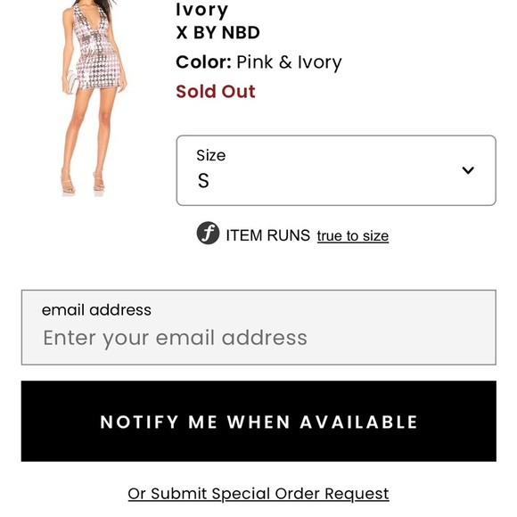 Revolve party, cocktail Pink and Black mini Dress - Picture 2 of 6